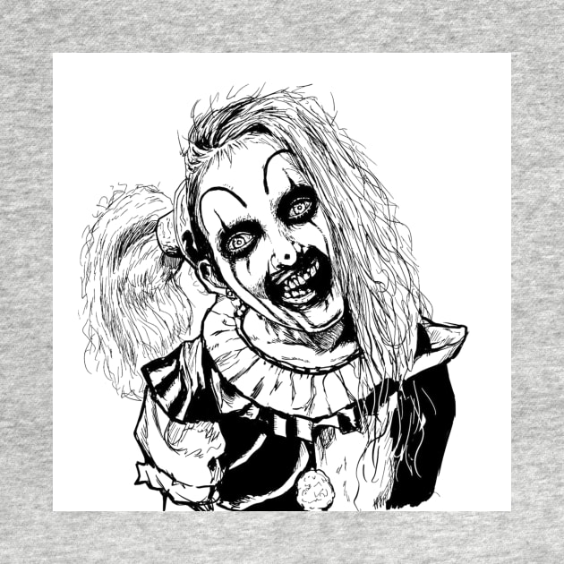 Terrifier 2- The little pale girl by Brush-Master